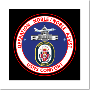 Operation Noble Eagle - USNS Comfort Posters and Art